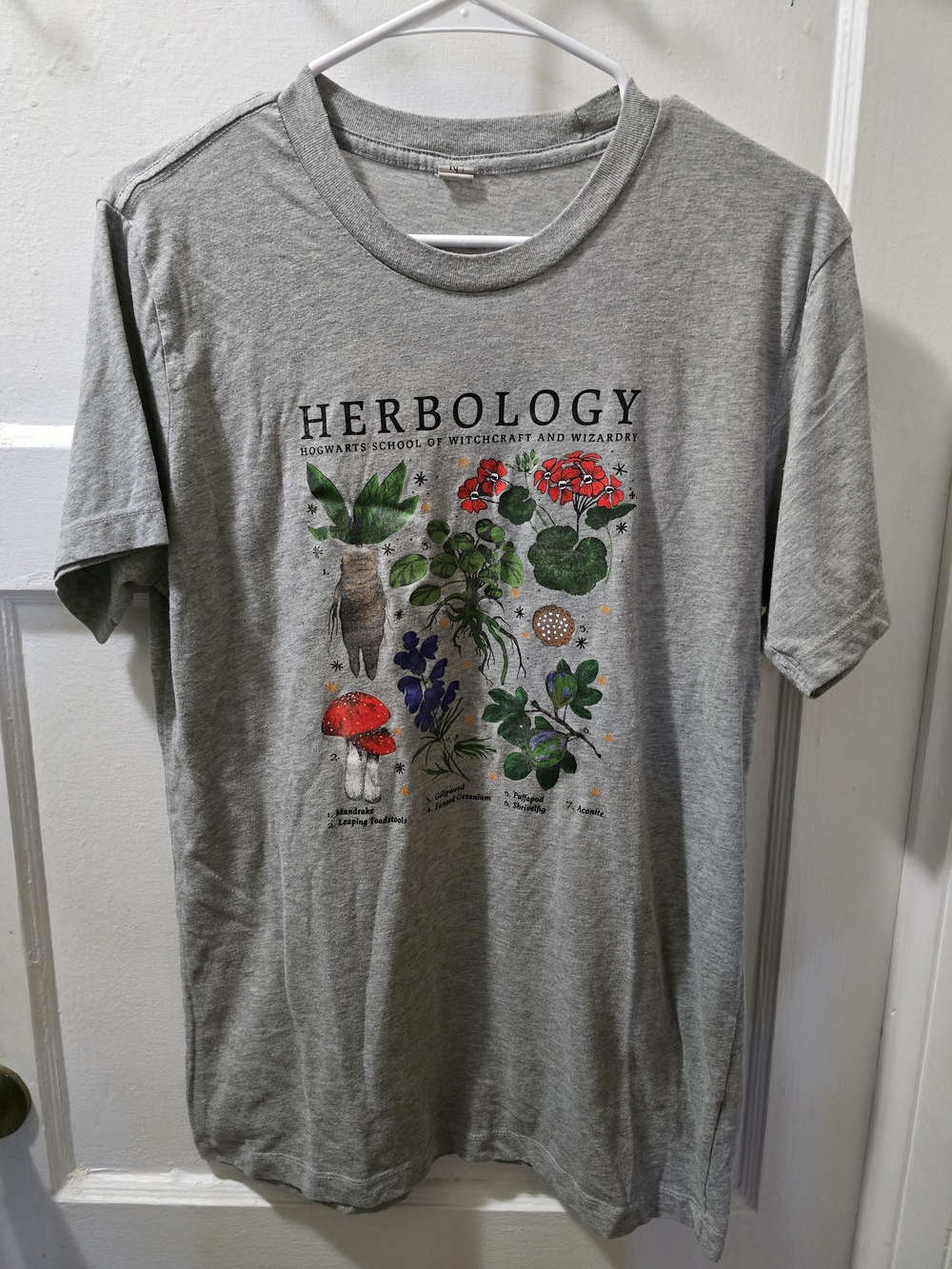 Herbology Graphic Tee - Grey Women's T-Shirt